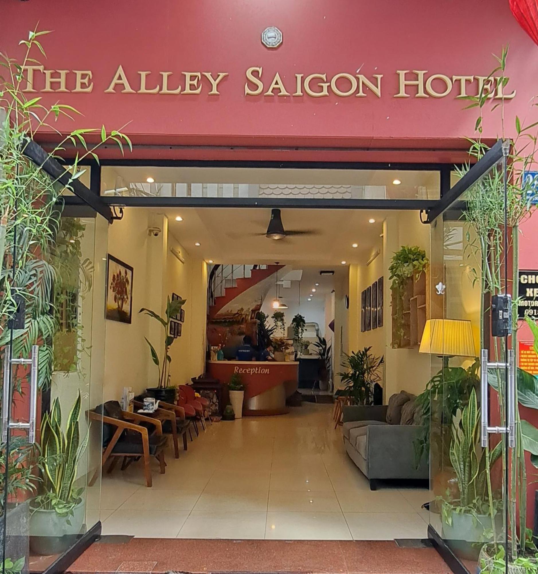 הו צ'י מין סיטי The Alley Saigon Hotel מראה חיצוני תמונה